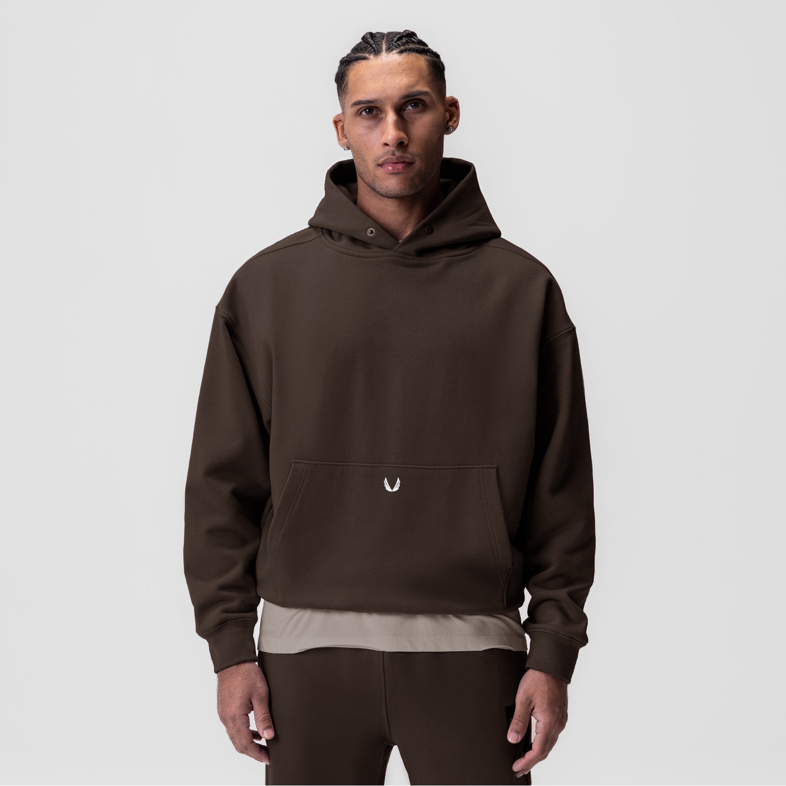 0648. Tech-Terry™ Hoodie - Dark Earth