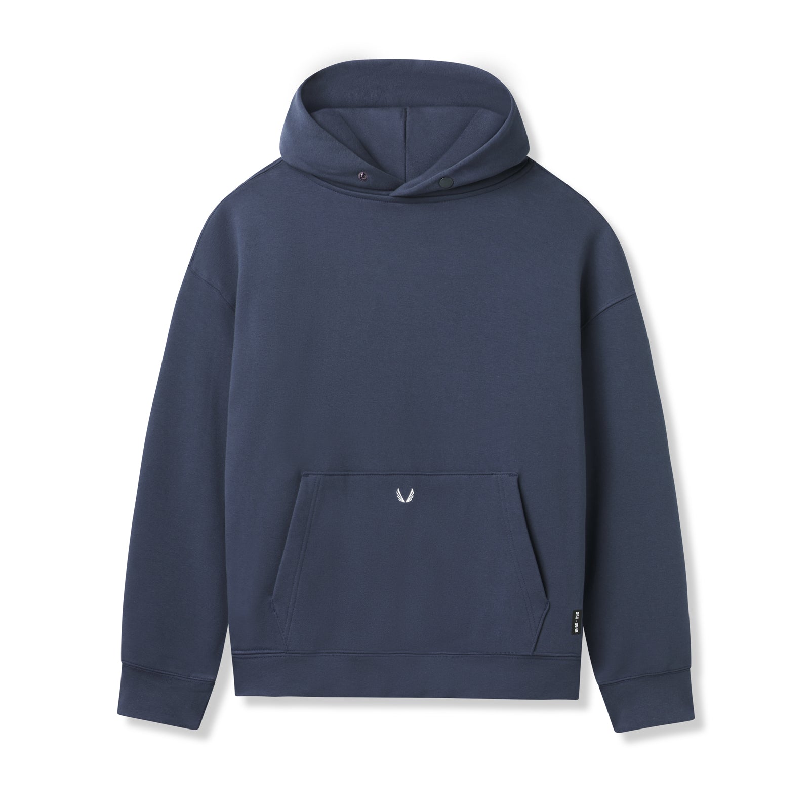 flatlay Tech-Terry™ Hoodie in navy, front view