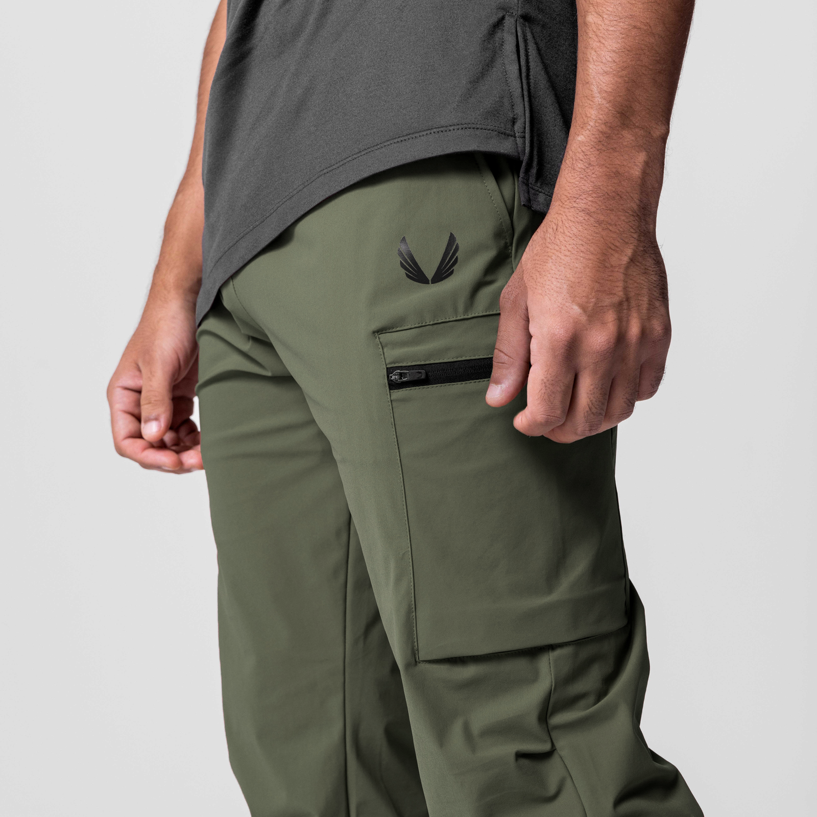 0656. Tetra-Lite® Standard Zip Jogger - Olive – ASRV