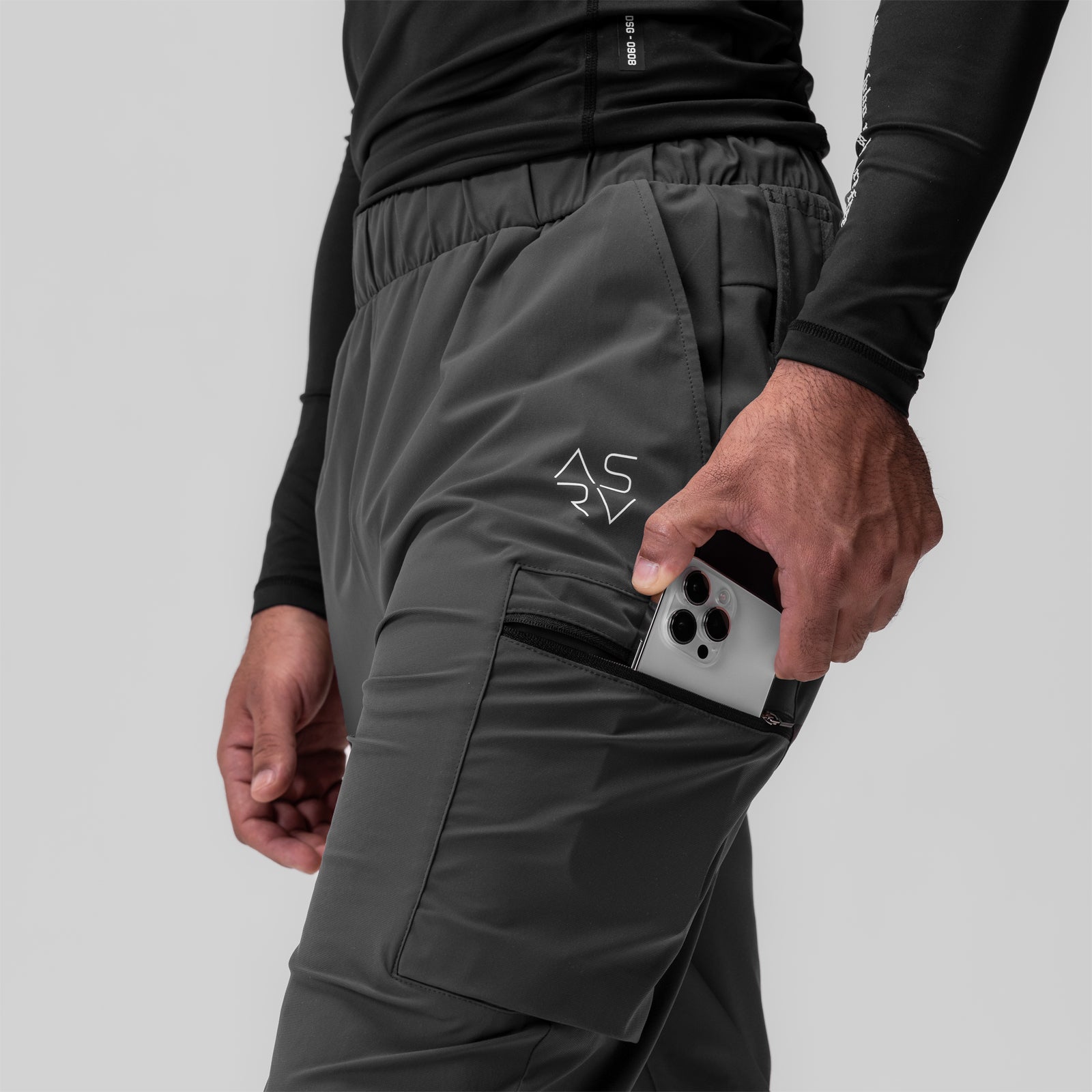 0656. Tetra-Lite® Standard Zip Jogger - Space Grey 