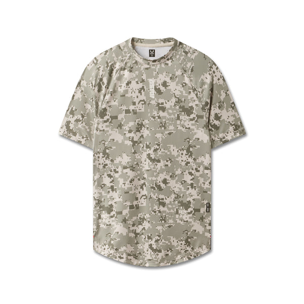 0660. AeroSilver® Established Tee - Digital Camo "Blade"