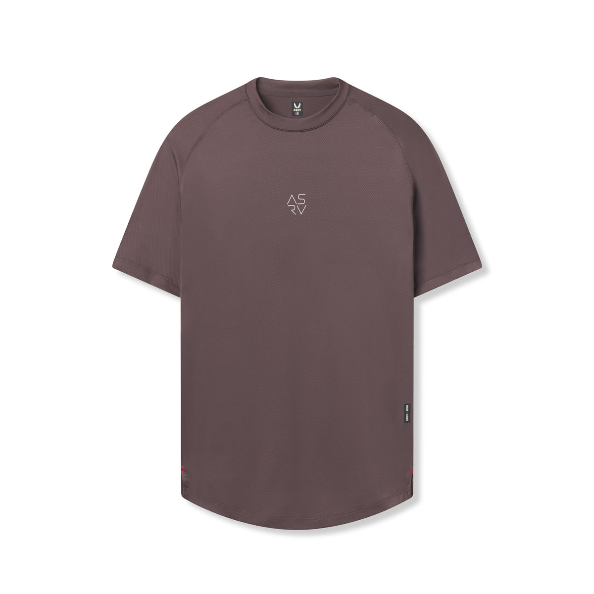 ◆BADBLOOD◆ Second Skin Contrast T-Shirt Charcoal w-tee24-0 Men's Marble-effect T-shirt with glossy band | Black | Diesel