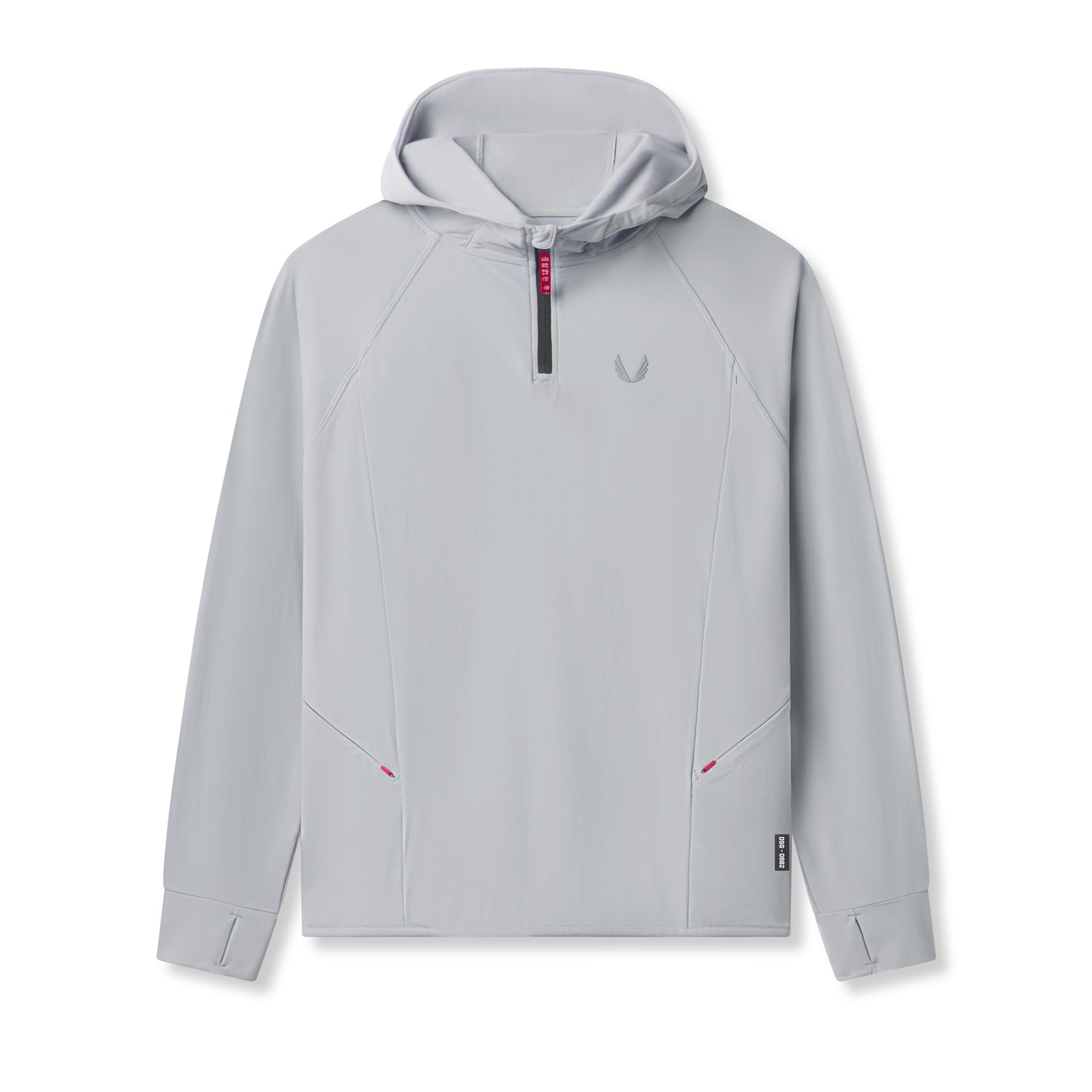 Training Hoodie in Slate Grey, front view