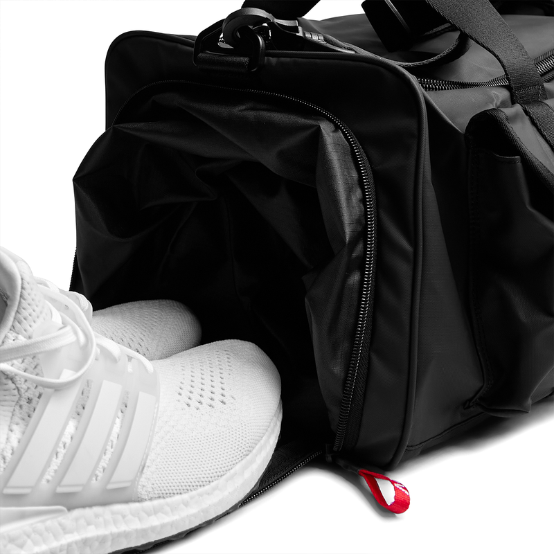0710. Utility Gym Duffle Bag - Black