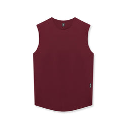 0757. AeroSilver® Cutoff Tank - Crimson