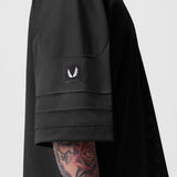 0772. SilverPlus™ Mesh Oversized Jersey  - Black