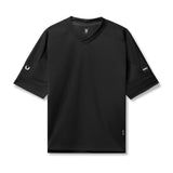 0772. SilverPlus™ Mesh Oversized Jersey  - Black