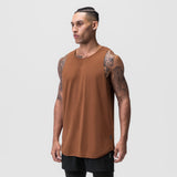0780. Supima® Extended Tank Top  - Rust