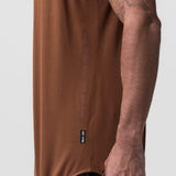 0780. Supima® Extended Tank Top  - Rust