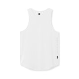 0780. Supima® Extended Tank Top  - White