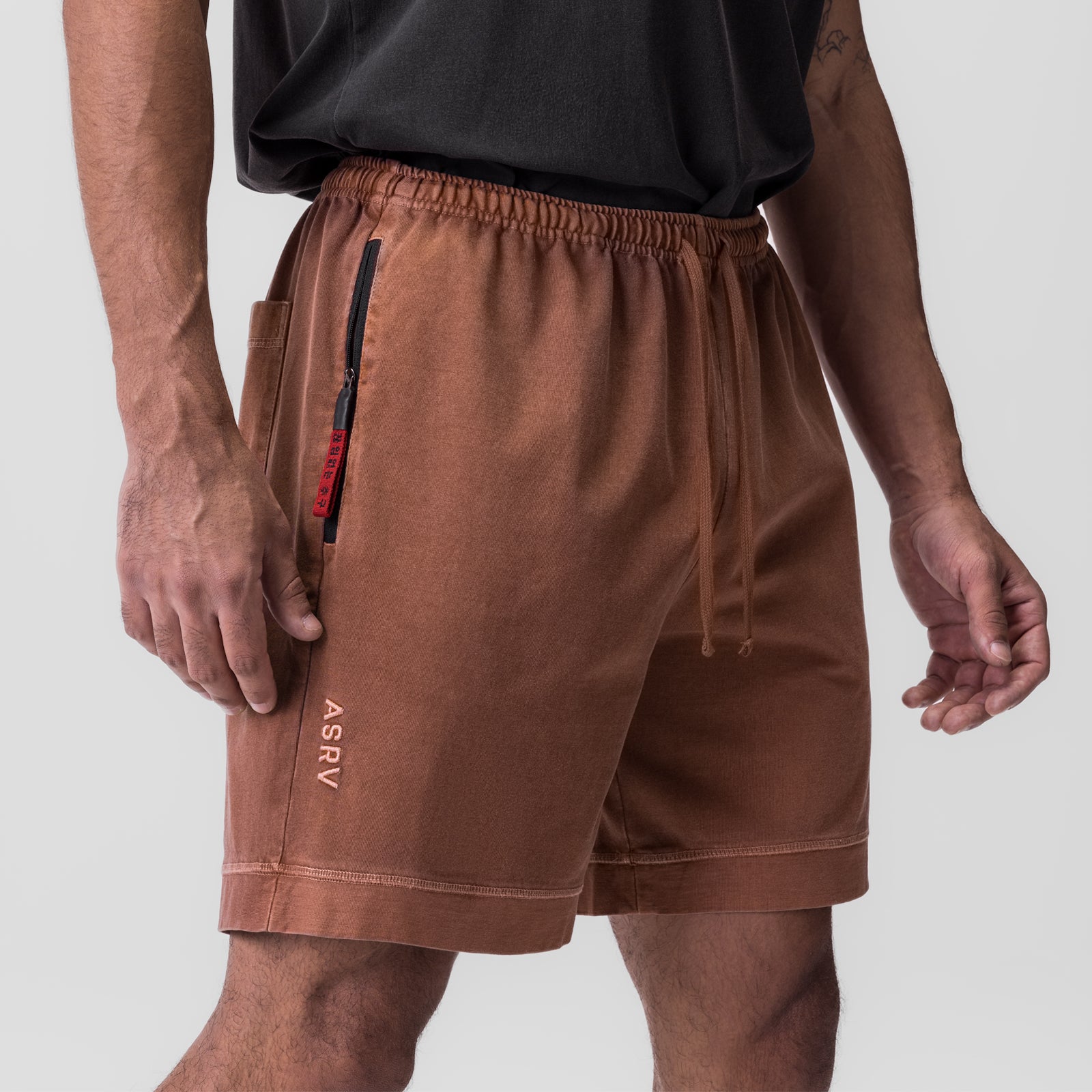 0782. Tech Essential™ Sweat Short - Faded Rust – ASRV