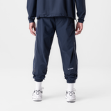 0796. Ripstop Oversized Track Pant - Navy "Patch"