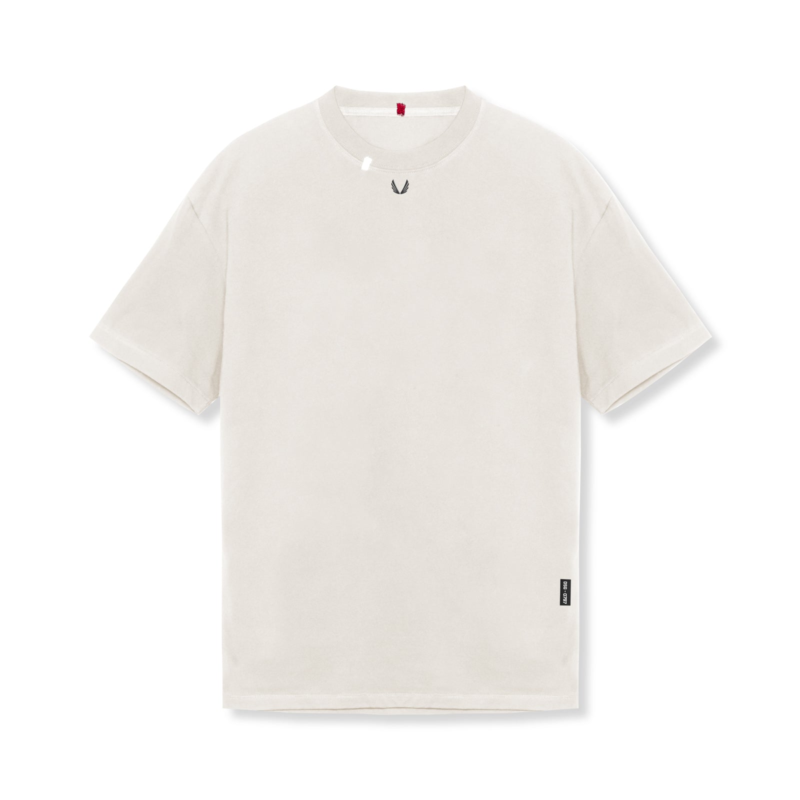 0797. Tech Essential™ Relaxed Tee - Stone/Black 