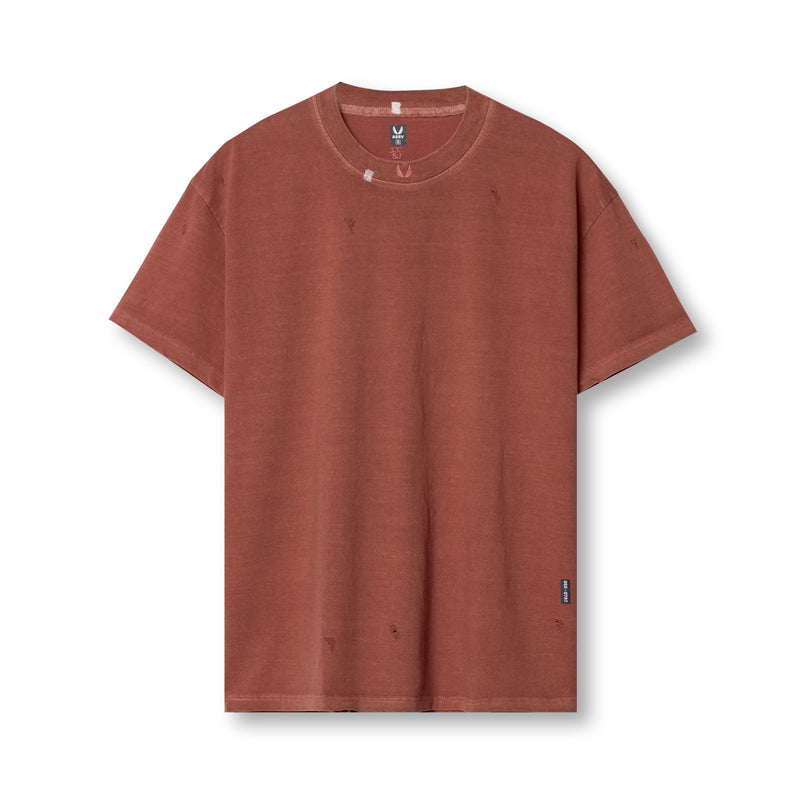 0797. Tech Essential™ Relaxed Tee  - Faded Brick