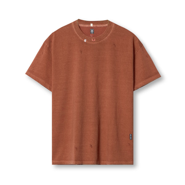 0797. Tech Essential™ Relaxed Tee  - Faded Rust