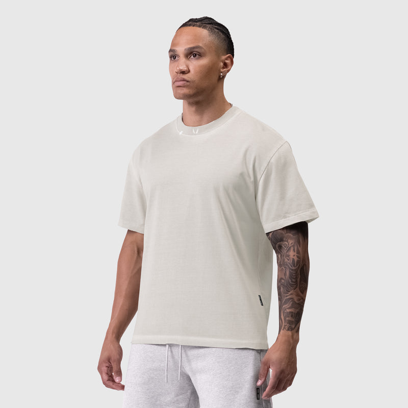 0797. Tech Essential™ Relaxed Tee - Faded Stone