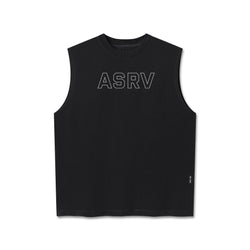 0807. Tech Essential™ Relaxed Cutoff - Black "Outline"