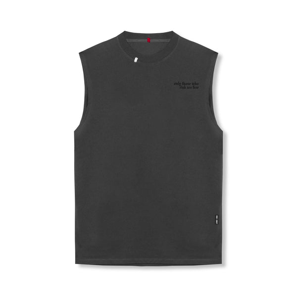 0807. Tech Essential™ Relaxed Cutoff - Space Grey/Black "Brush Wings/ASRV"