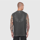 0807. Tech Essential™ Relaxed Cutoff - Faded Grey "Growth"
