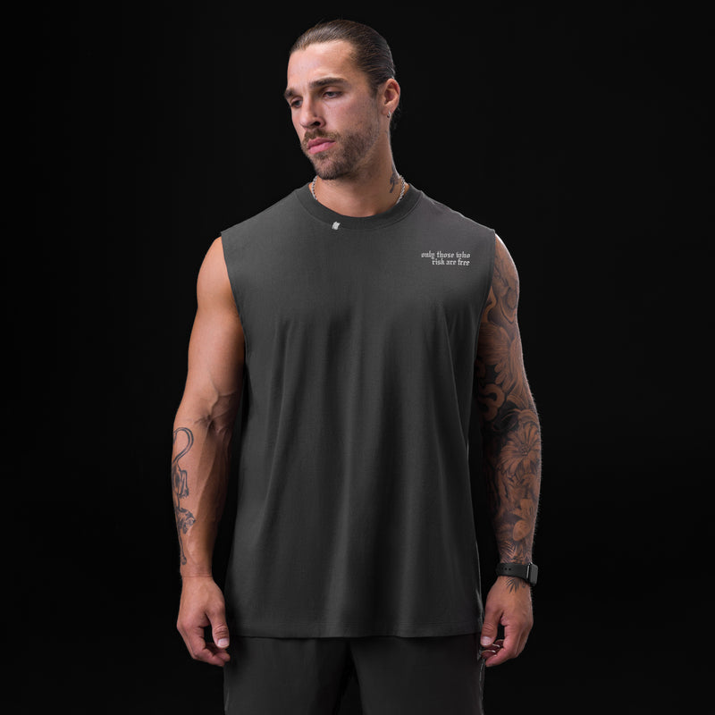 0807. Tech Essential™ Relaxed Cutoff   -   Space Grey "Brush Wings/ASRV"