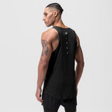 0808. Supima® Vented Tank - Dusk Black