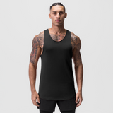 0808. Supima® Vented Tank - Black