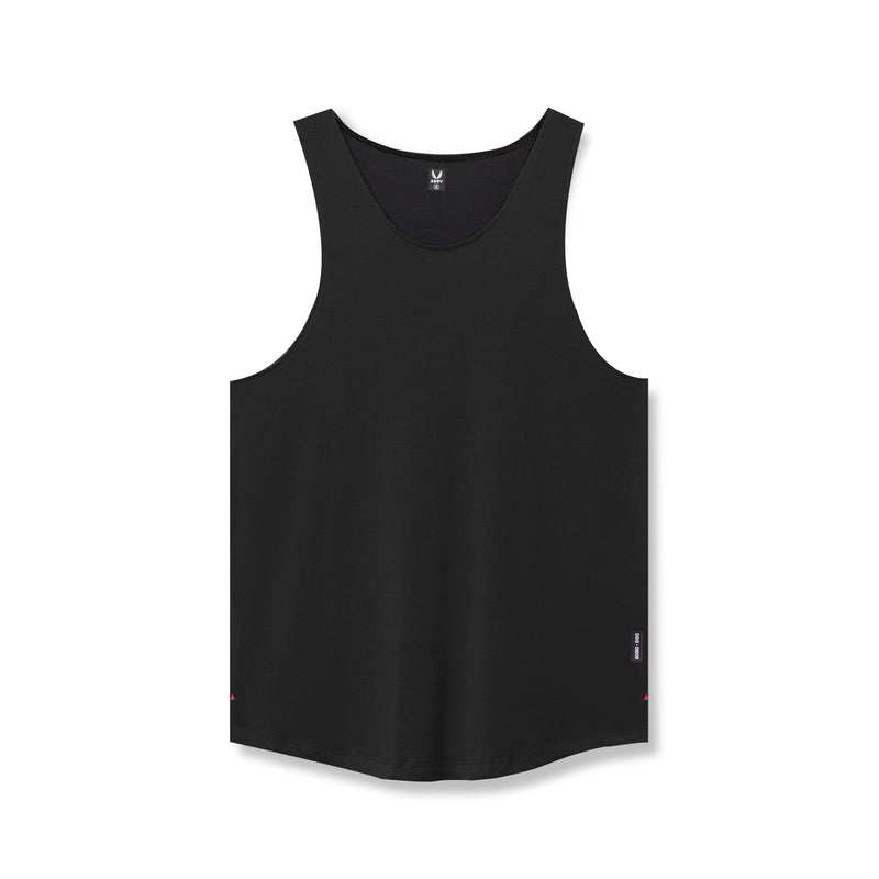 0808. Supima® Vented Tank - Black