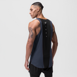 0808. Supima® Vented Tank - Navy