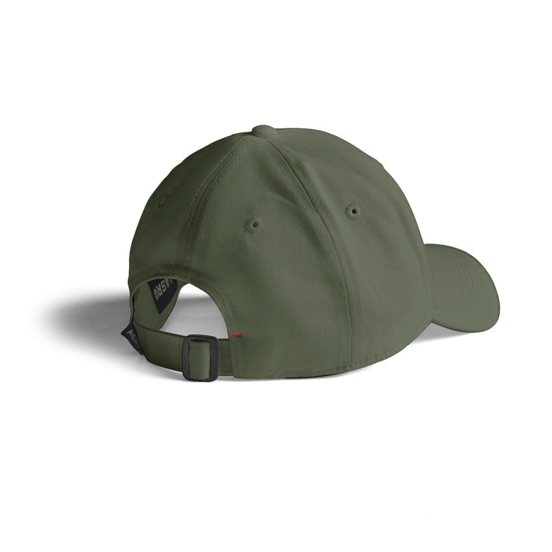 0819. Sport Cap - Olive/Olive "Wings"