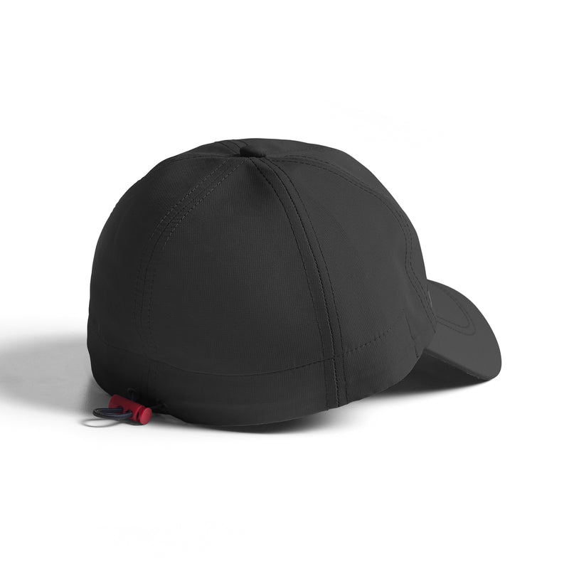 0821. Performance Cinch Hat - Black/White "ASRV"