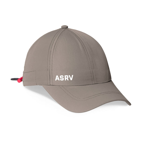 0821. Performance Cinch Hat - Light Taupe/White "ASRV"