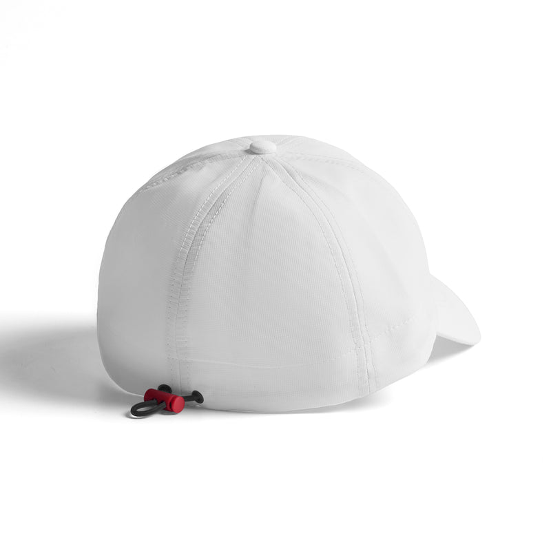 0821. Performance Cinch Hat - White/Black "ASRV"
