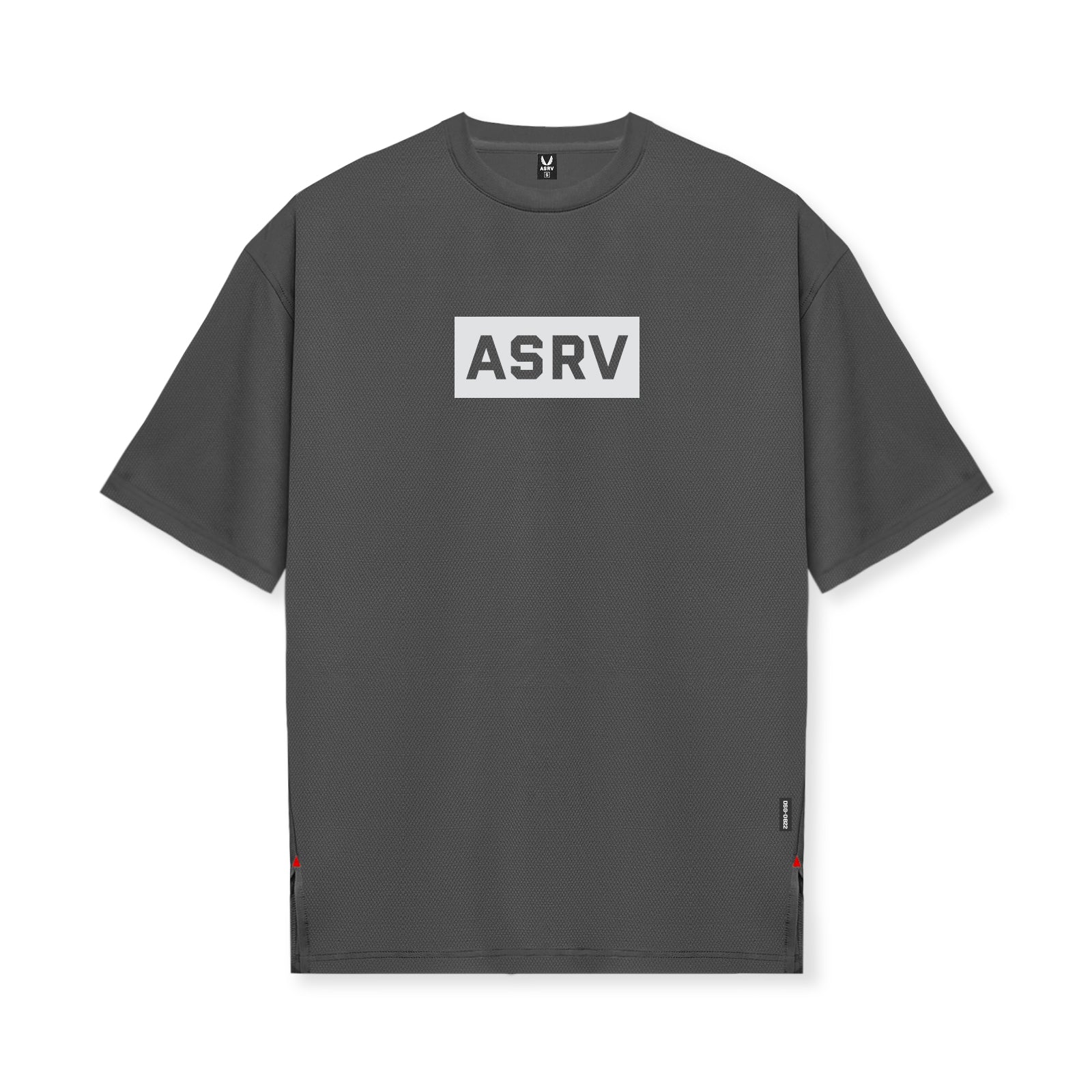 0822. AeroSilver® Oversized Tee - Space Grey 