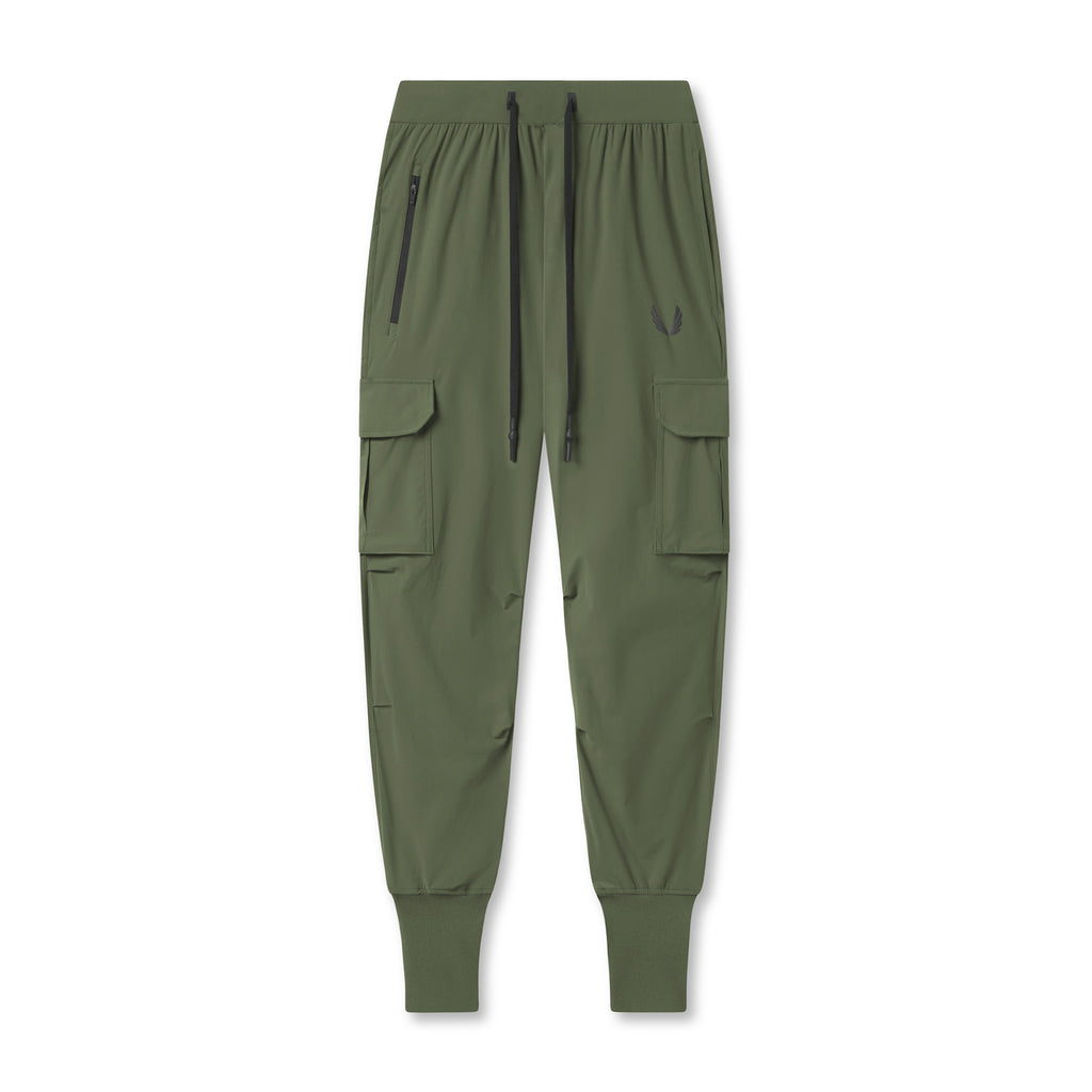 Genre Over Dyed Sage Green Cargos