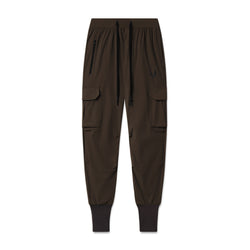 0825. Tetra-Lite® Cargo High Rib Jogger - Dark Earth