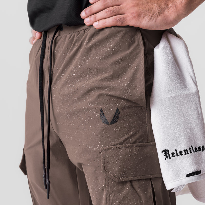 0825. Tetra-Lite® Cargo High Rib Jogger - Deep Taupe