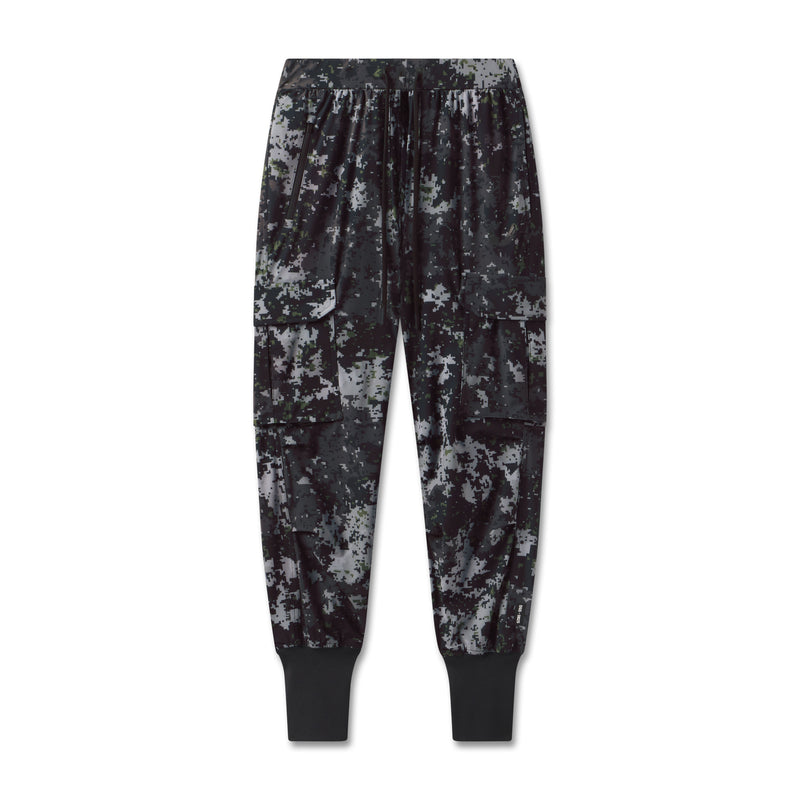 0825. Tetra-Lite® Cargo High Rib Jogger - Pixel Camo
