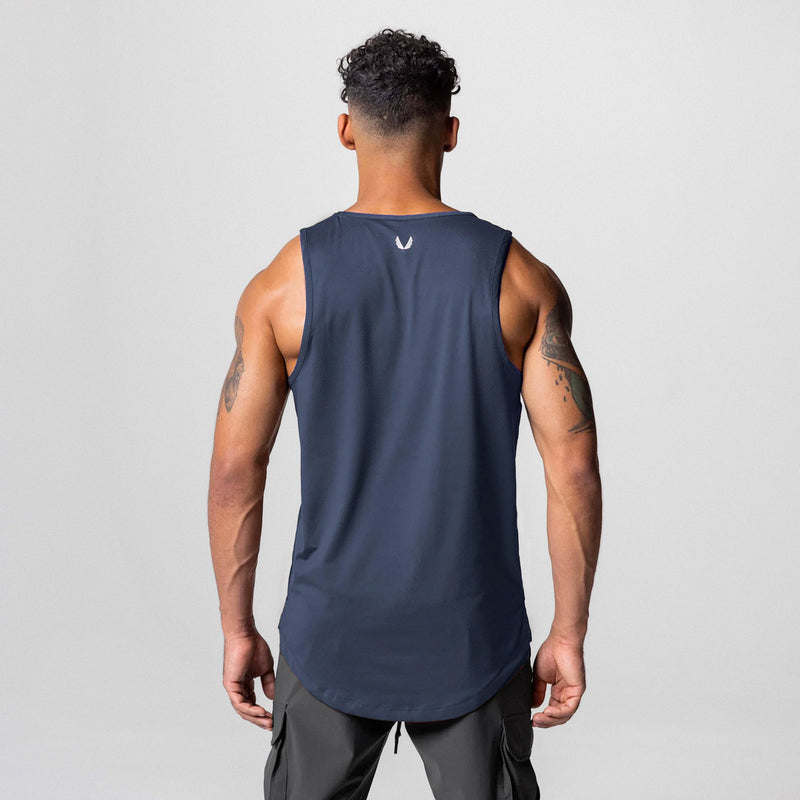 0830. AeroSilver® Tank Top - Navy