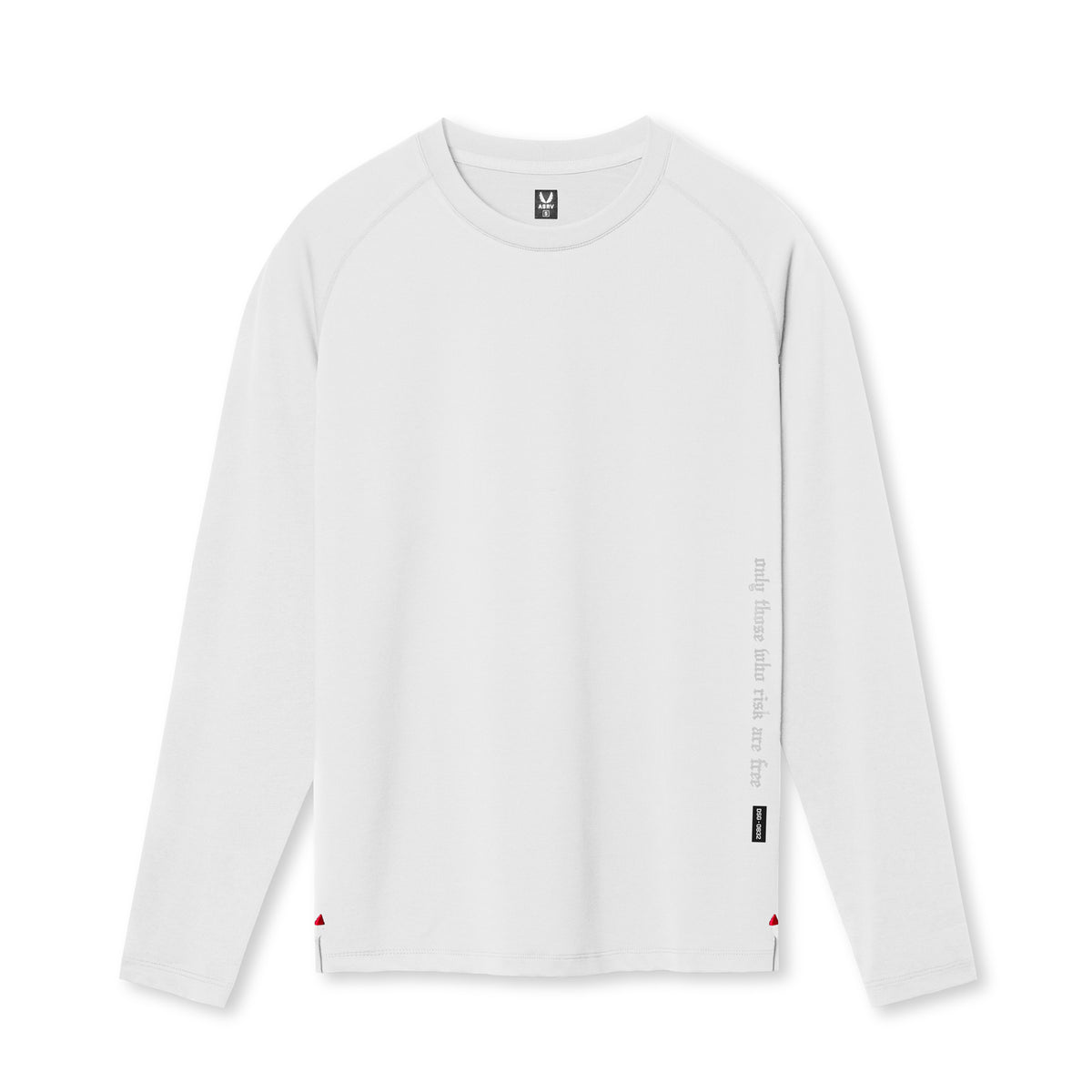 0832. 3D-Lite™ 2.0 Fitted Long Sleeve - White 