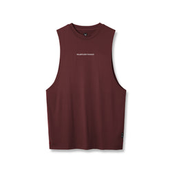 0837. 3D-Lite® 2.0 Lycra® Muscle Tank - Crimson "RP"