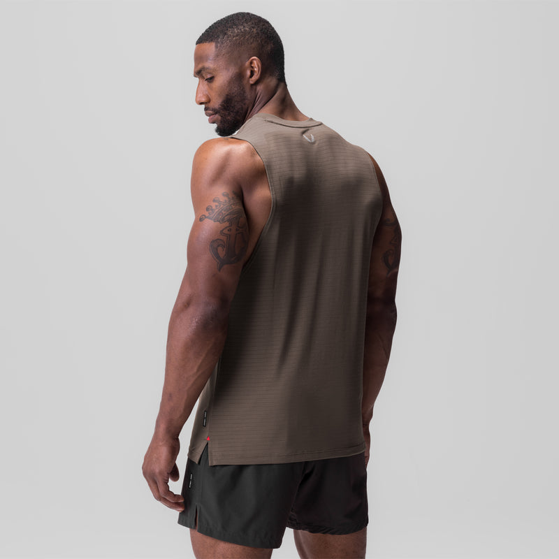 0837. 3D-Lite™ 2.0 Muscle Tank - Deep Taupe "RP"