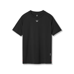 0839. 3D-Lite® 2.0 Lycra®  Fitted Tee - Black "OTWR Block"