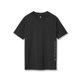 0839. 3D-Lite® 2.0 Lycra®  Fitted Tee - Black "OTWR"