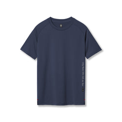 0839. 3D-Lite® 2.0 Lycra®  Fitted Tee - Navy "OTWR"