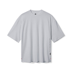 0841. 3D-Lite® 2.0 Lycra®  3/4-Sleeve Oversized Tee - Slate Grey "OTWR"