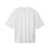 0841. 3D-Lite® 2.0 Lycra®  3/4-Sleeve Oversized Tee - White "OTWR"