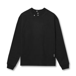0851. Tech Essential™ Relaxed Long Sleeve - Black