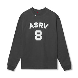 0851. Tech Essential™ Relaxed Long Sleeve  -  Space Grey "ASRV 8"