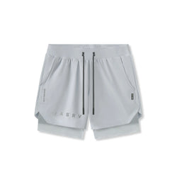 0865. Tetra-Lite™ 5" Liner Short - Slate Grey "Reflective Classic"