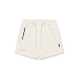 0867. Tech-Terry™ Sidelock Sweat Short - Ivory Cream